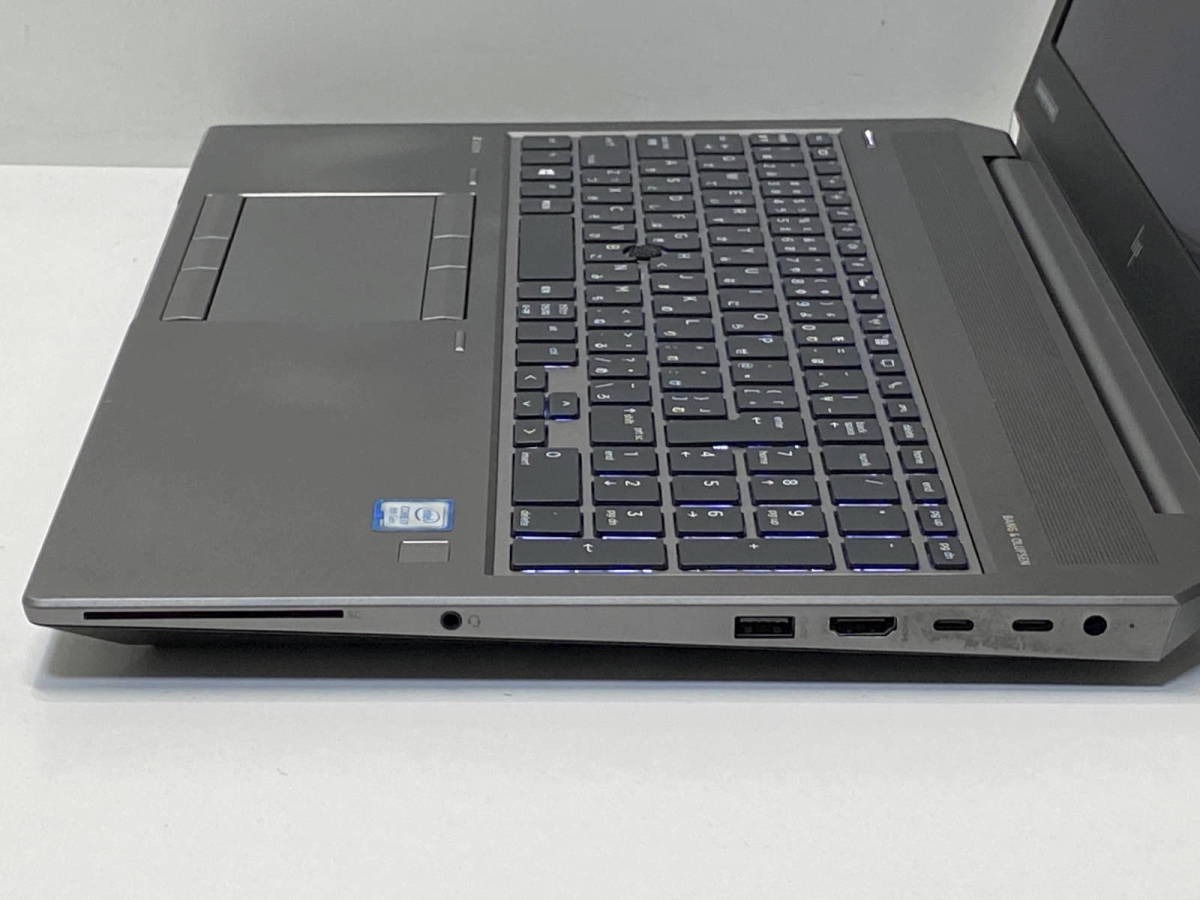  ★第8世代Coffeelake Core i7 HP Zbook 15 G5 Core i7 8750H 2.2GHz/24GB/新品NVMe256GB＋HDD1TB/WiFi/15.6FHD/WIN11の画像4