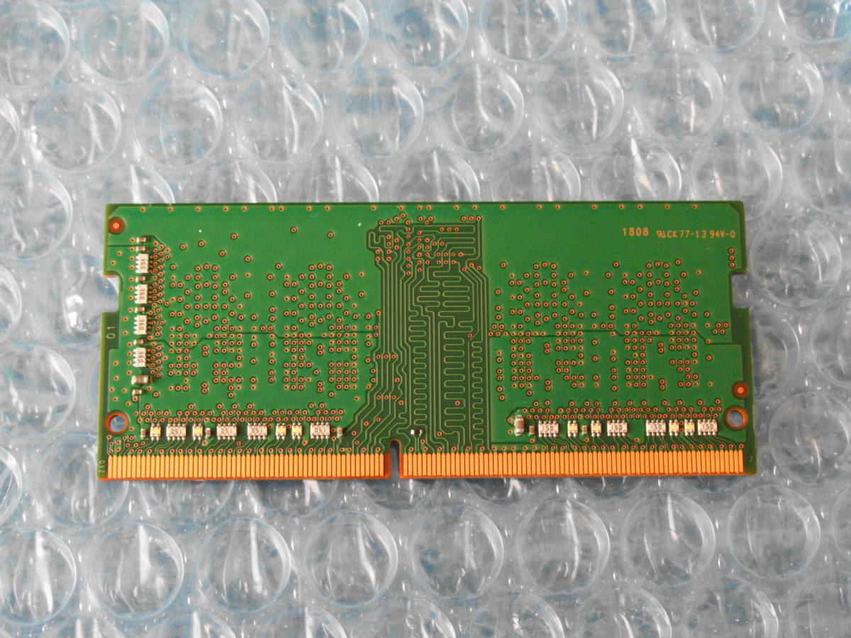 ★1円スタート 10枚セット SAMSUNG PC4-2400T SO-DIMM 4GB ノートPC用メモリ DDR4 B_画像3