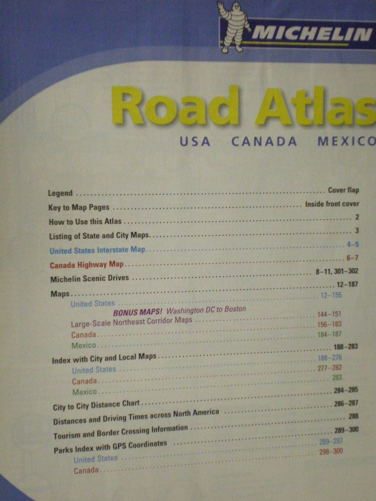 [英語・現地語　送料無料 地図・MAP]　Road Atlas 2013　NORTH AMERICA USA CANADA　MEXICO 北アメリカ全域　鉄道一切記入ナシ