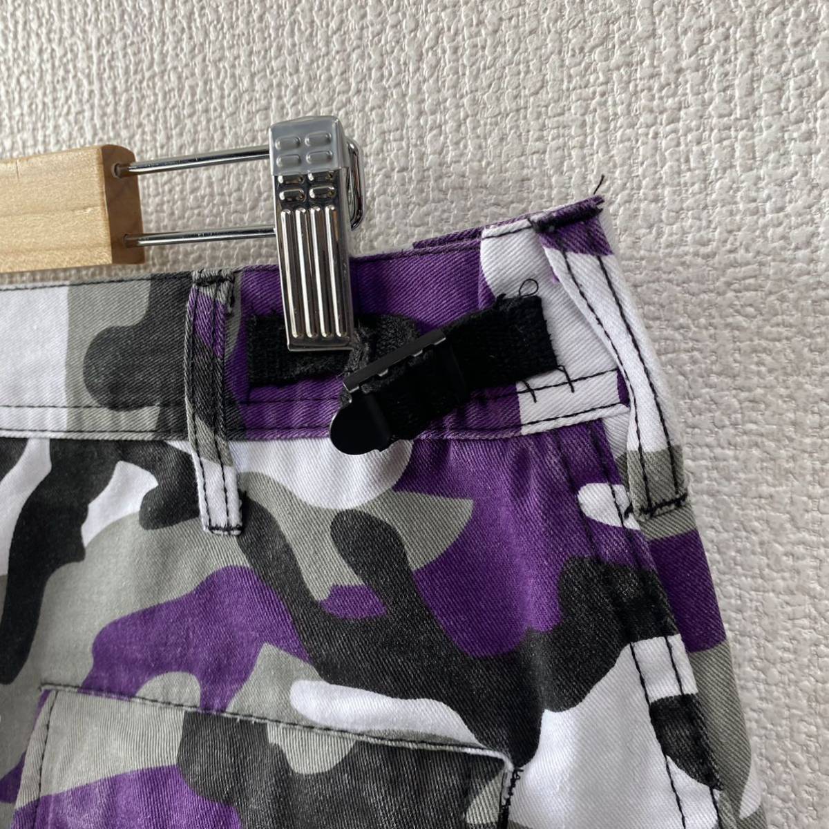 ROTHCO BDU カーゴ パンツ S 迷彩 パープルカモ ロスコ ミリタリー_画像6