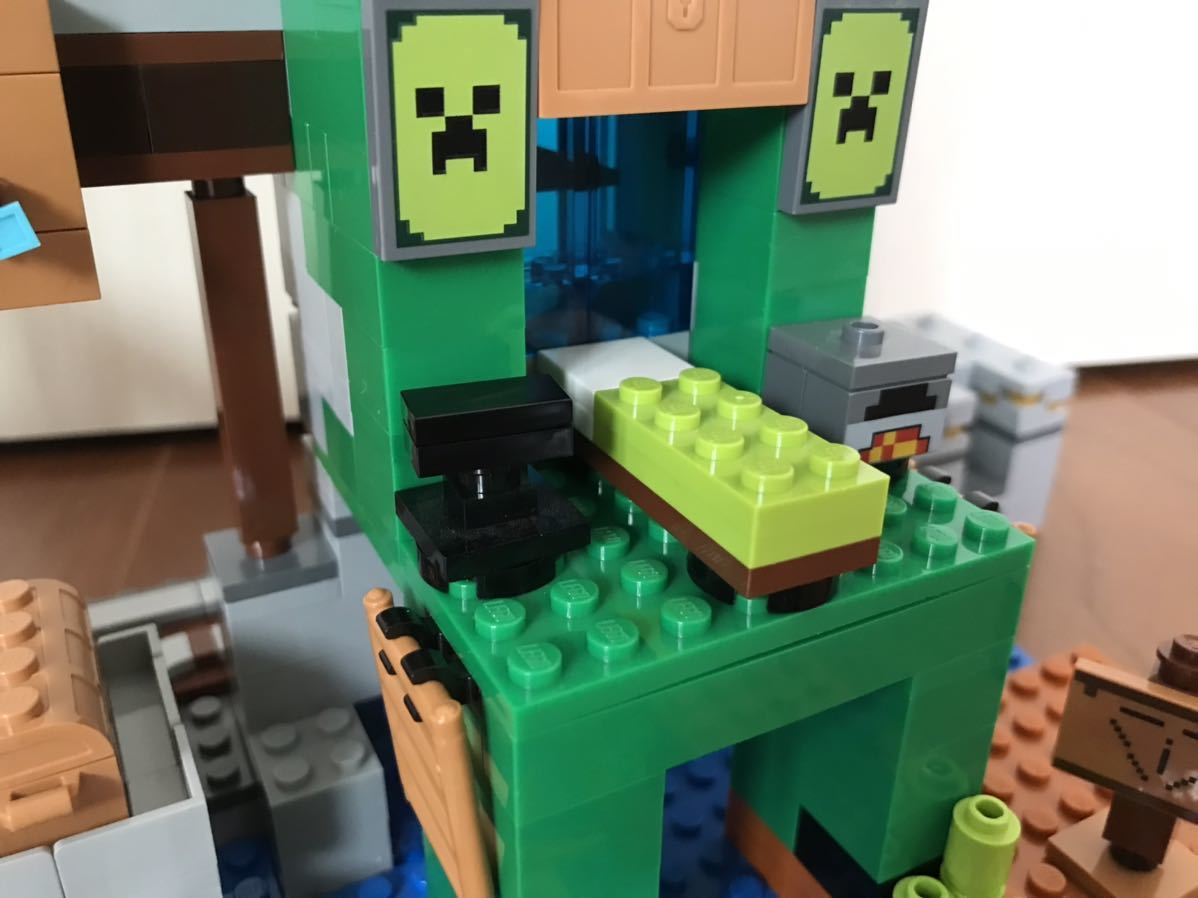 レゴ LEGO マインクラフト Minecraft 2019年 21155 The Creeper Mine ジャンク　まとめて取引き可　大量出品中_画像7