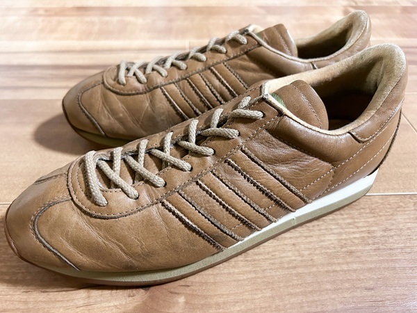  Old, rare! ADIDAS Adidas COUNTRY 0 FG Country Brown 2001 year made 26.5cm US8.5 original Vintage France cigarettes 