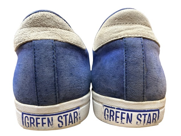 オールド、レア! ADIDAS アディダス GREENSTAR グリーンスター ブルー 2008年制 28.5cm US10.5 フランス キャンパス ジャバー トーナメント