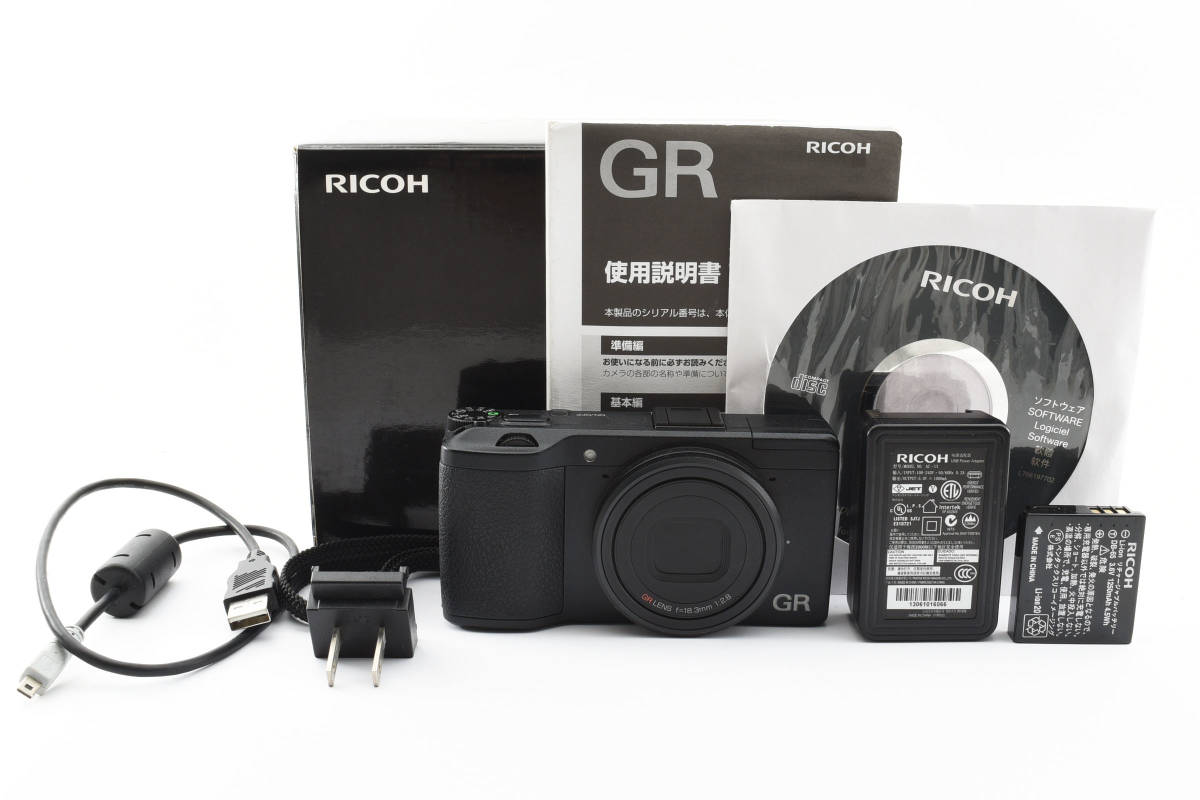 リコー RICOH GR 18.3mm F2.8 シャッター数 3227回 10582_画像1