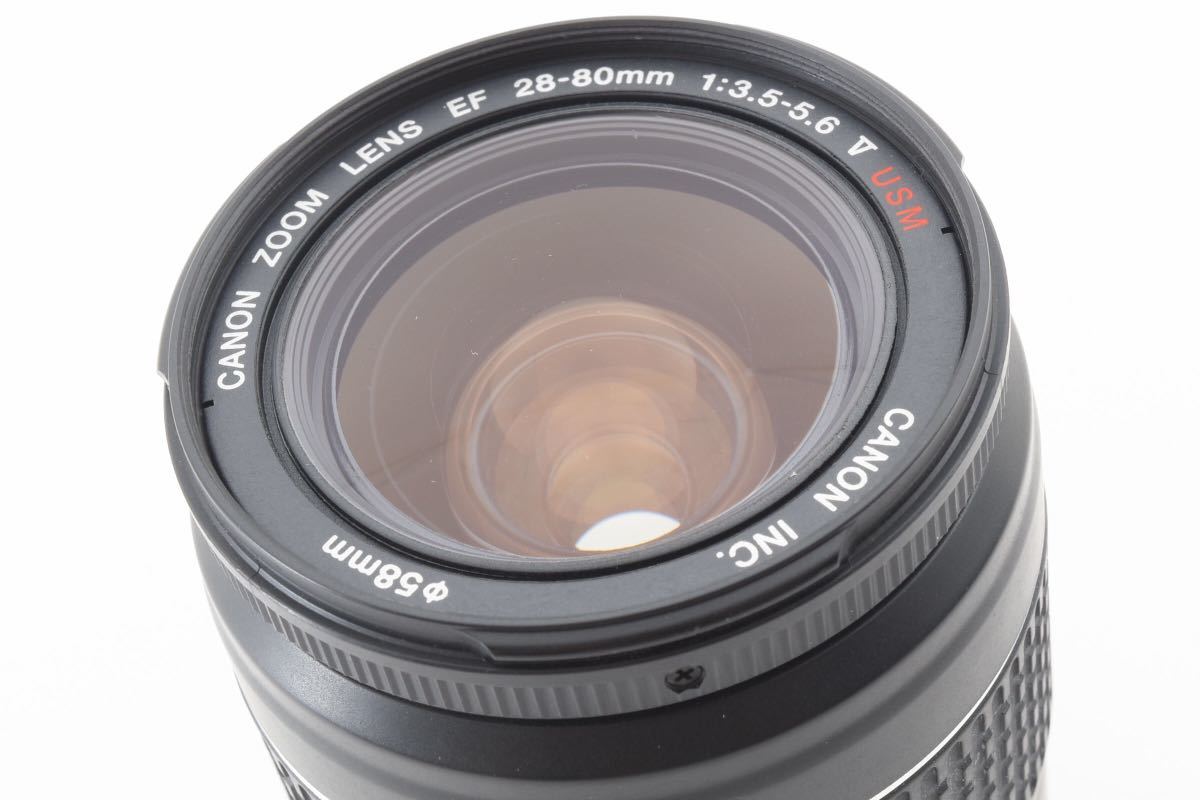 ★良品★ キャノン Canon EF 28-80mm F3.5-5.6 Ⅴ USM L352S55の画像4
