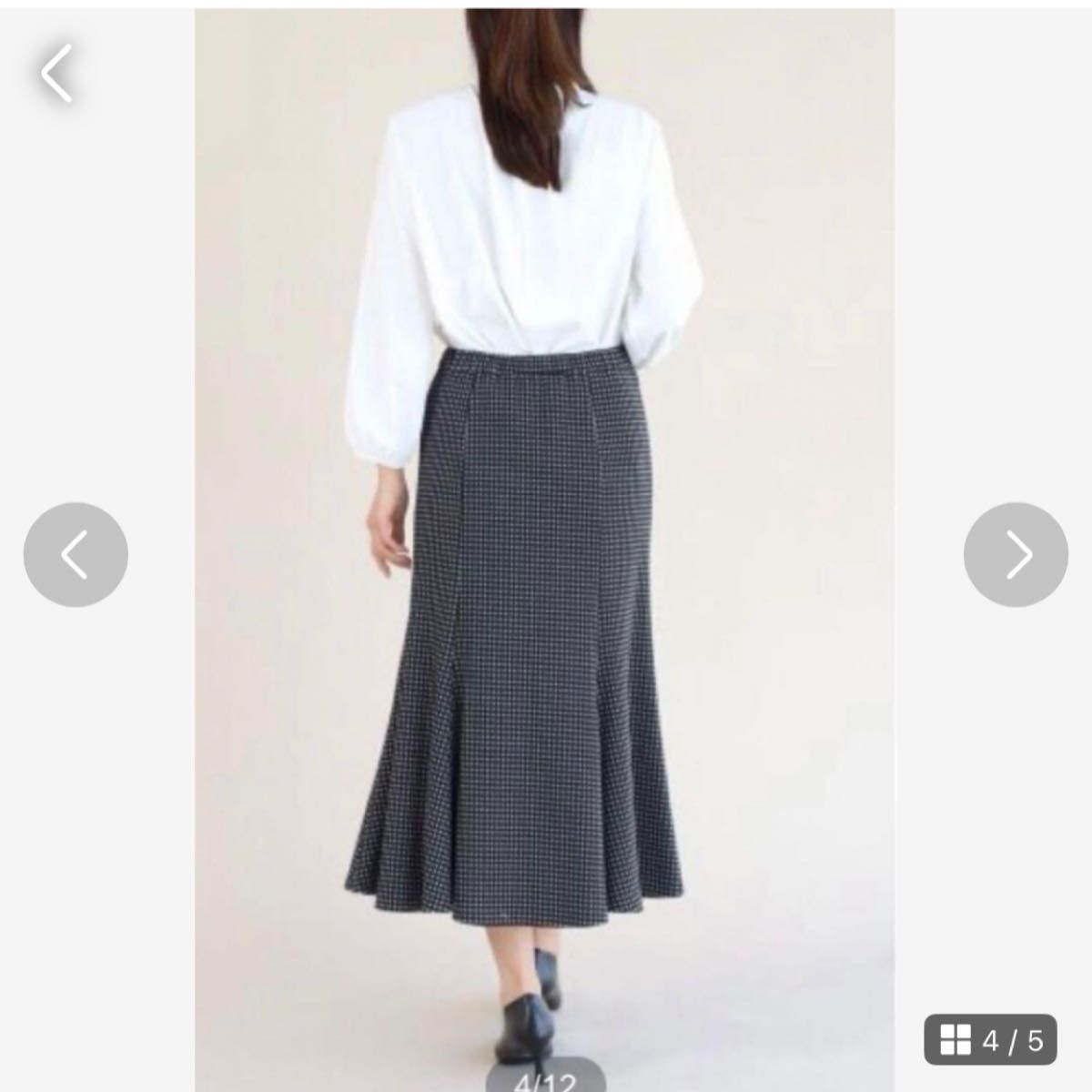 新品タグ付13000円 FENNEL マーメイドドットスカート
