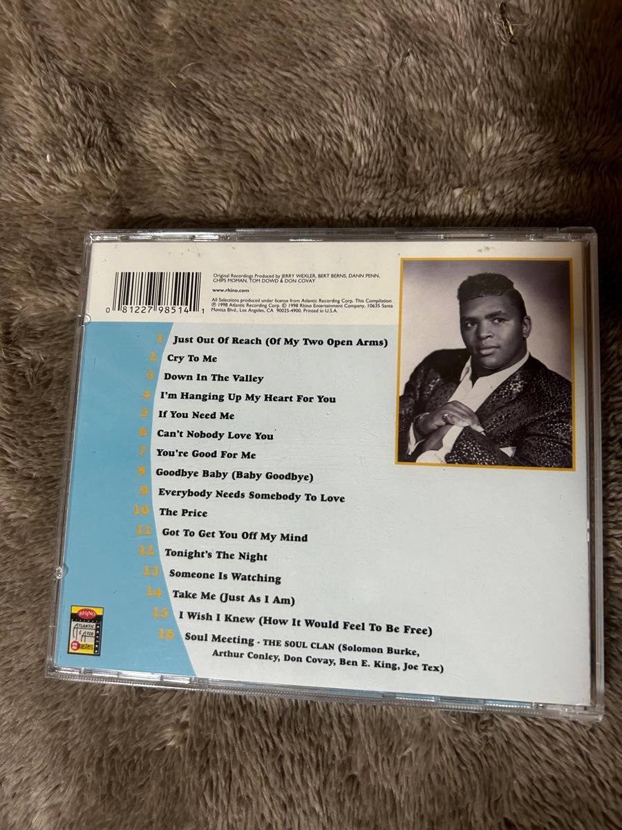 the very Best of Solomon Burke  ソロモンバーク【輸入盤】 