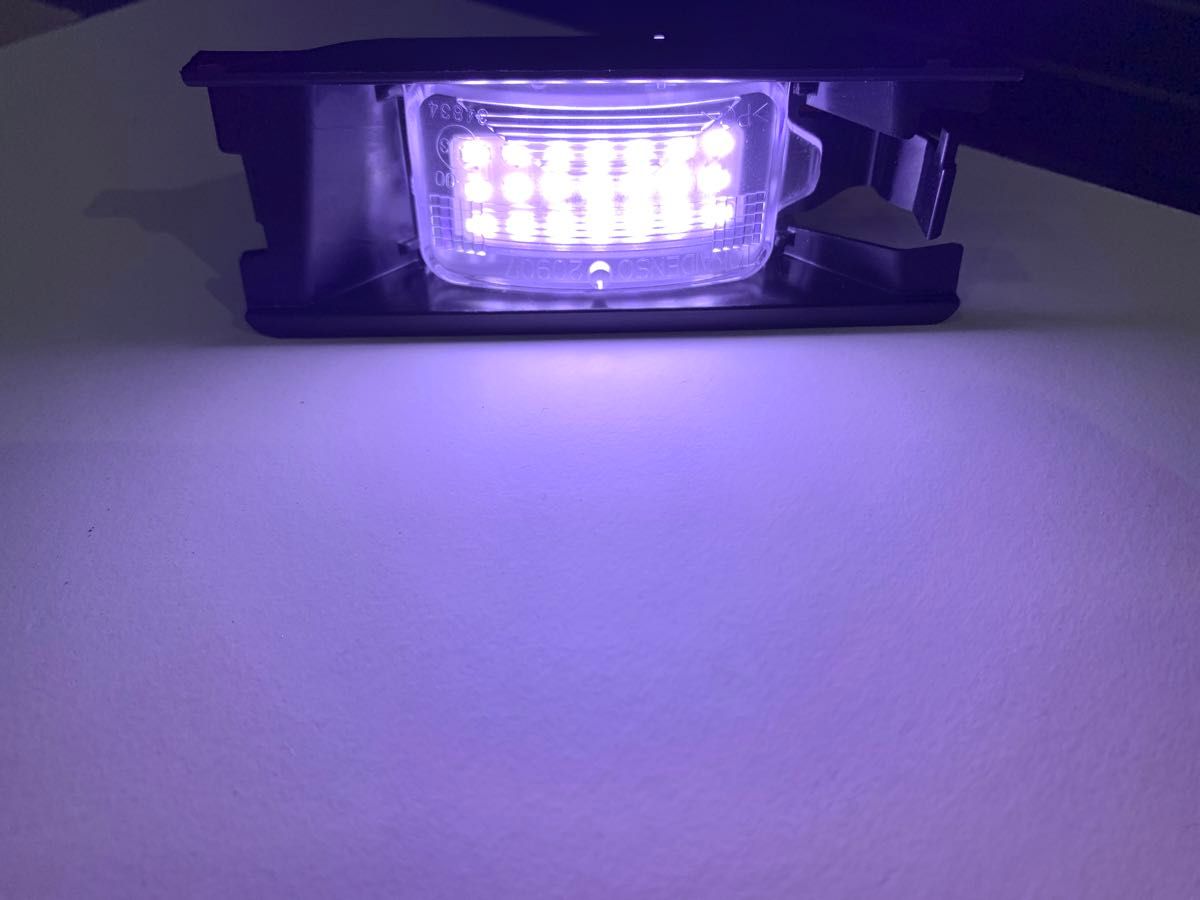 1年保証！日亜　LED  ナンバー灯　ライセンスランプ　ダイハツ・ミライース　LA300S/310S型