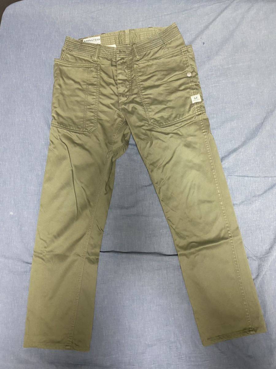  beautiful goods sasaflas pants four ru leaf s player pants size S olive 