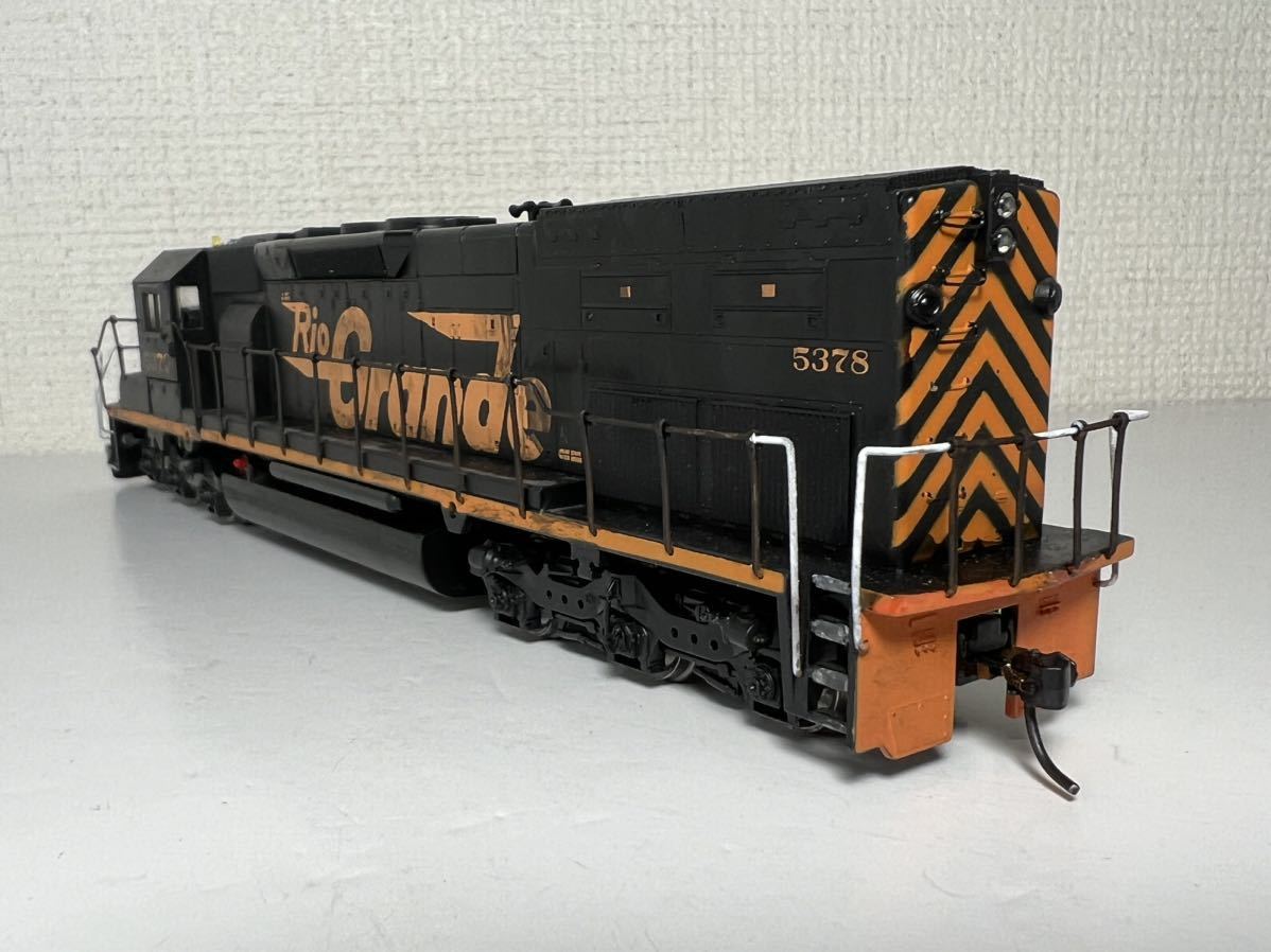 鉄道模型 SD40 Rio Grande ディーゼル機関車 HOゲージ ジャンク リオ・グランデ_画像3