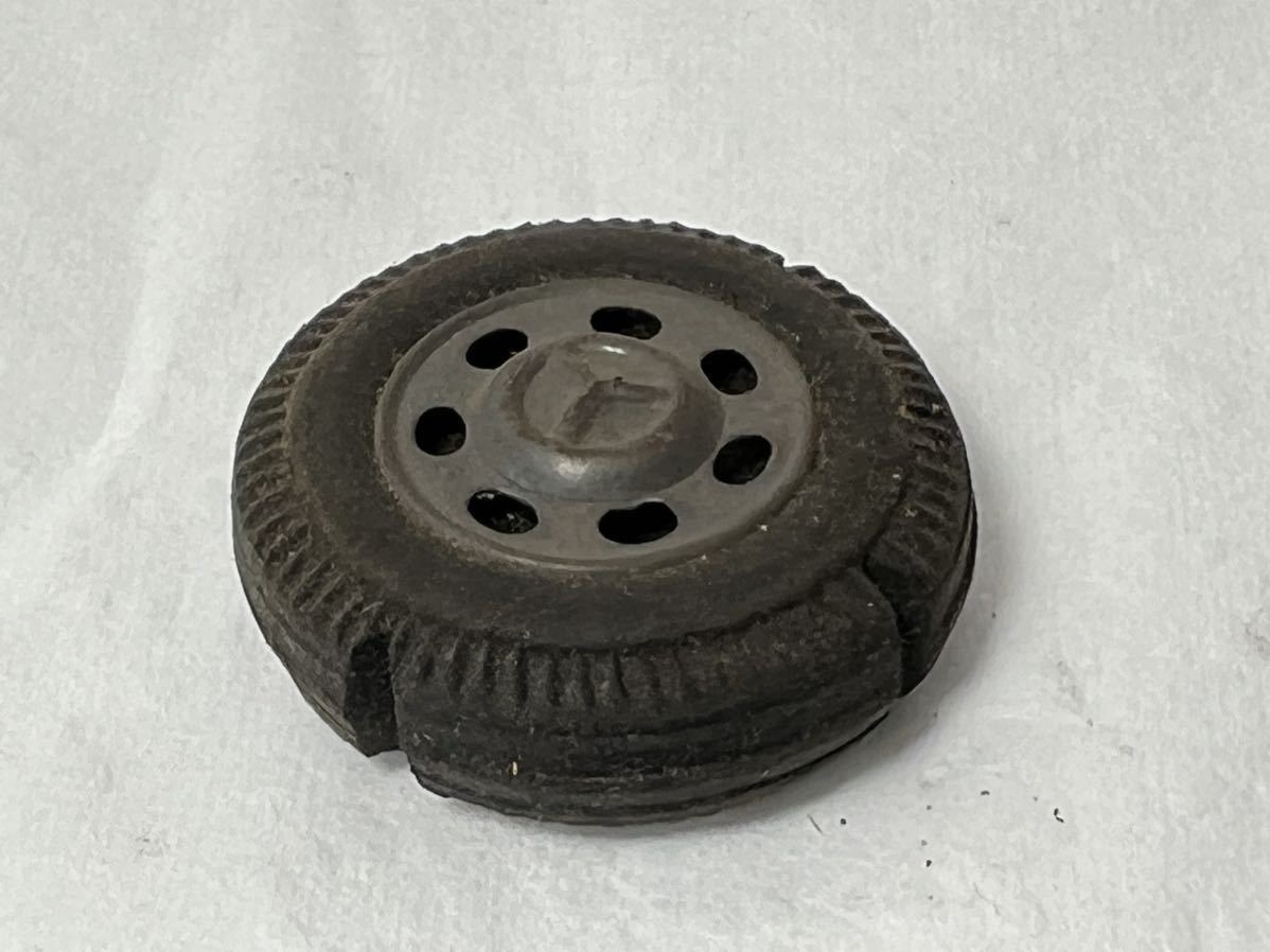  that time thing Showa Retro slot car Benz tire wheel Junk diameter approximately 38mm×4 piece approximately 33mm×2 piece 