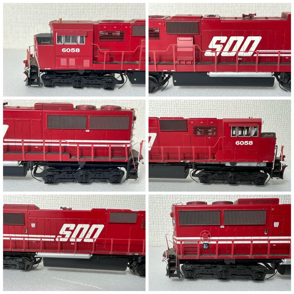 鉄道模型 C44-9W SOO ディーゼル機関車 HOゲージ ジャンク_画像8