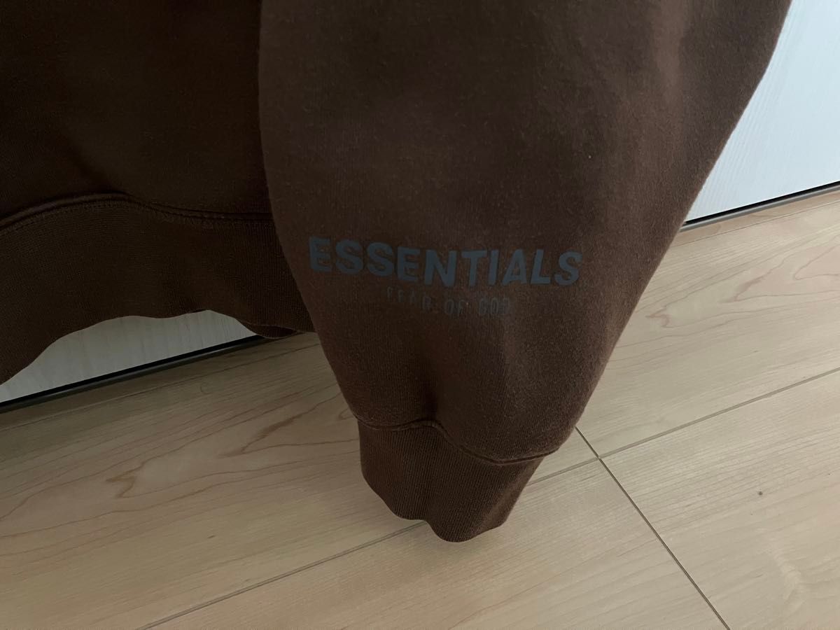 ESSENTIALS エッセンシャルズ　パーカー　上下セット　ブラウン　使用感あり