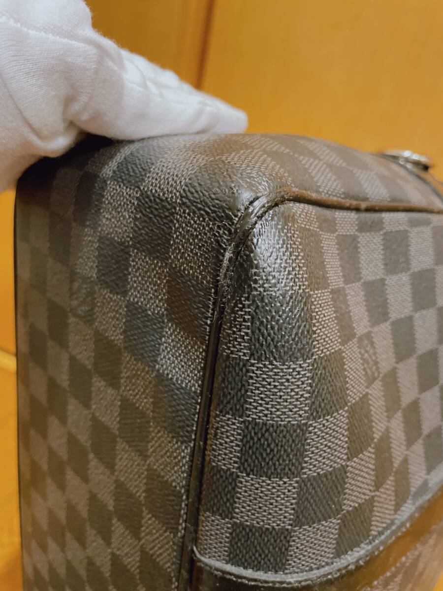 LOUIS VUITTON ルイ ヴィトン ダミエグラフィット ヨーン ビジネスバッグ ブリーフケースの画像4