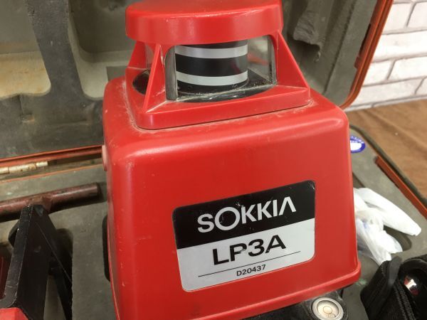 SRI【15-240228-NR-4】SOKKIA LP3A 回転レーザーレベル【現状品】_画像3