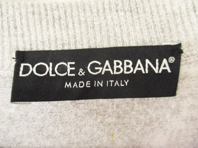 DOLCE&GABBANA●ドルチェ＆ガッバーナ イタリア製＜Vネック ニット＞M1331m_画像8