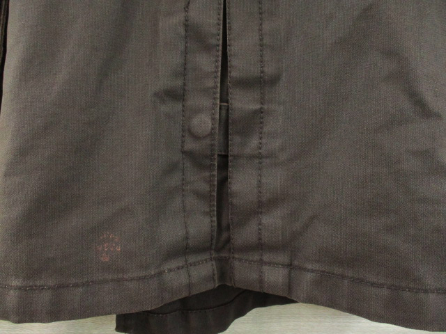 G-STAR RAW●ジースターロウ＜コットン ジップ ハーフコート＞●M783c_画像9