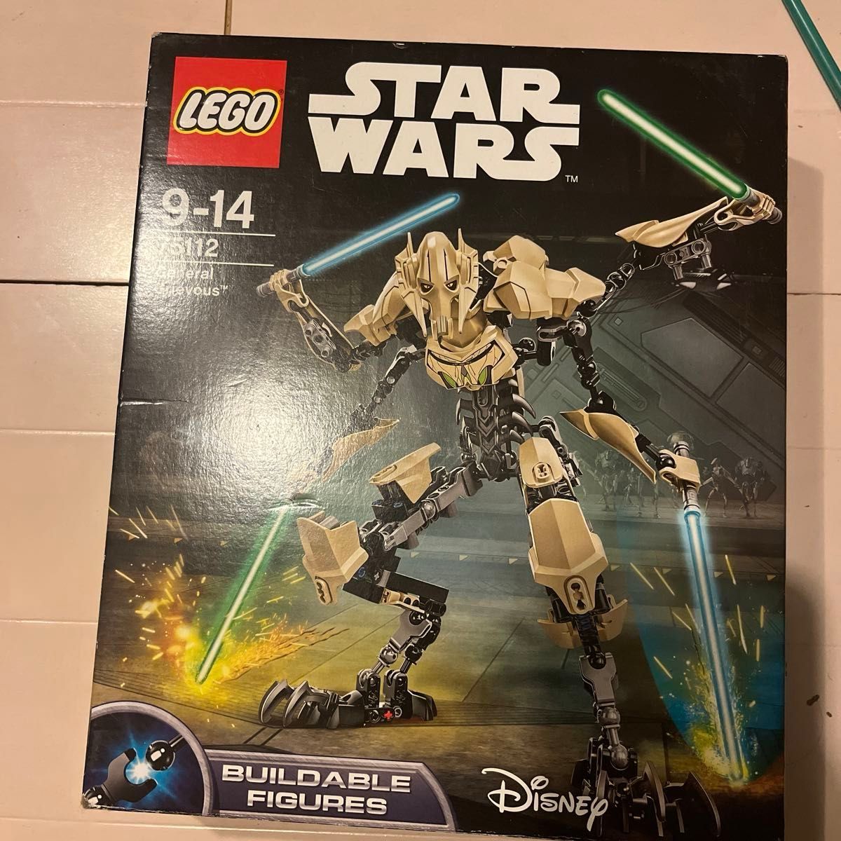 LEGO 75112 スターウォーズ ビルダブルフィギュア グリーヴァス将軍