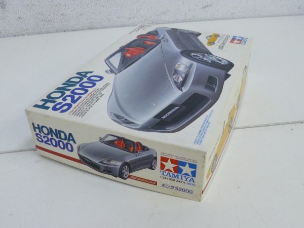 R133-S3-13478 未組立 TAMIYA タミヤ 1/24 スポーツカーシリーズ ホンダS2000 HONDA ディスプレイモデル プラモデル 現状品①_画像5