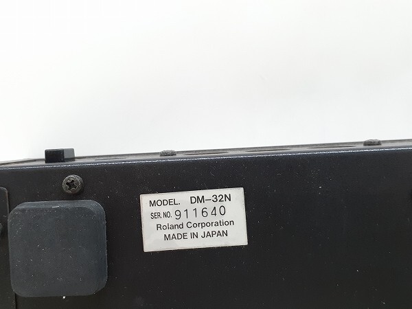 S262-N35-1090 Roland ローランド MT-32 音源モジュール サウンドモジュール DM-32N 通電確認済 現状品③_画像7