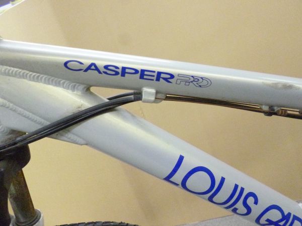 T005-N35-1299【引取限定】訳有 LOUIS GARNEAU CASPER PRO マウンテンバイク 6061 aluminum 譲渡証明書付 現状品①_画像6