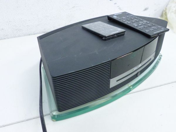 S133-N37-661 BOSE ウェーブ ミュージックシステム CDラジオ AWRCCB リモコン付き 現状品①_画像3