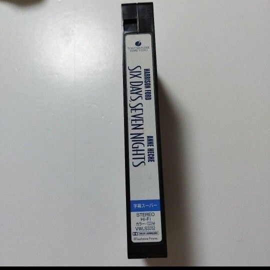 6デイズ7ナイツ ビデオテープ　VWLS3052 ハリソンフォード 字幕　VHS