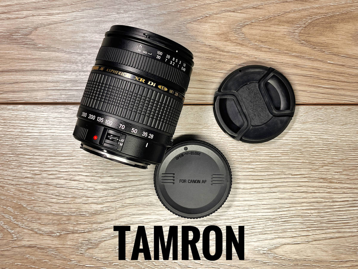 TAMRON AF 28-300mm f/3.5-6.3 XR Di LD MACRO CANON A061E #81109393の画像1