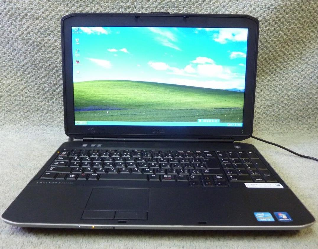 Windows XP,7,10 選択可 DELL Latitude E5530/新品SSD120GB/Core i3-2328M/メモリ4GB/15.6型/HDMI/USB3.0/SDカードスロット/リカバリー作成の画像1