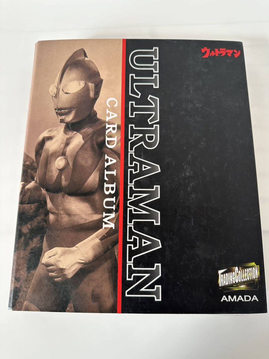 ウルトラマン トレーディングカード バインダー アルバム アマダ_画像1