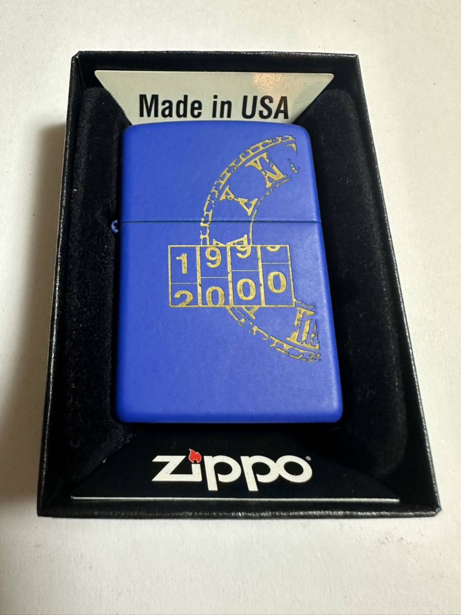 ZIPPO (ジッポ) USA製 オイルライター ケース入り 2016年製 火花確認済 MILLENNIUM 2000_画像1