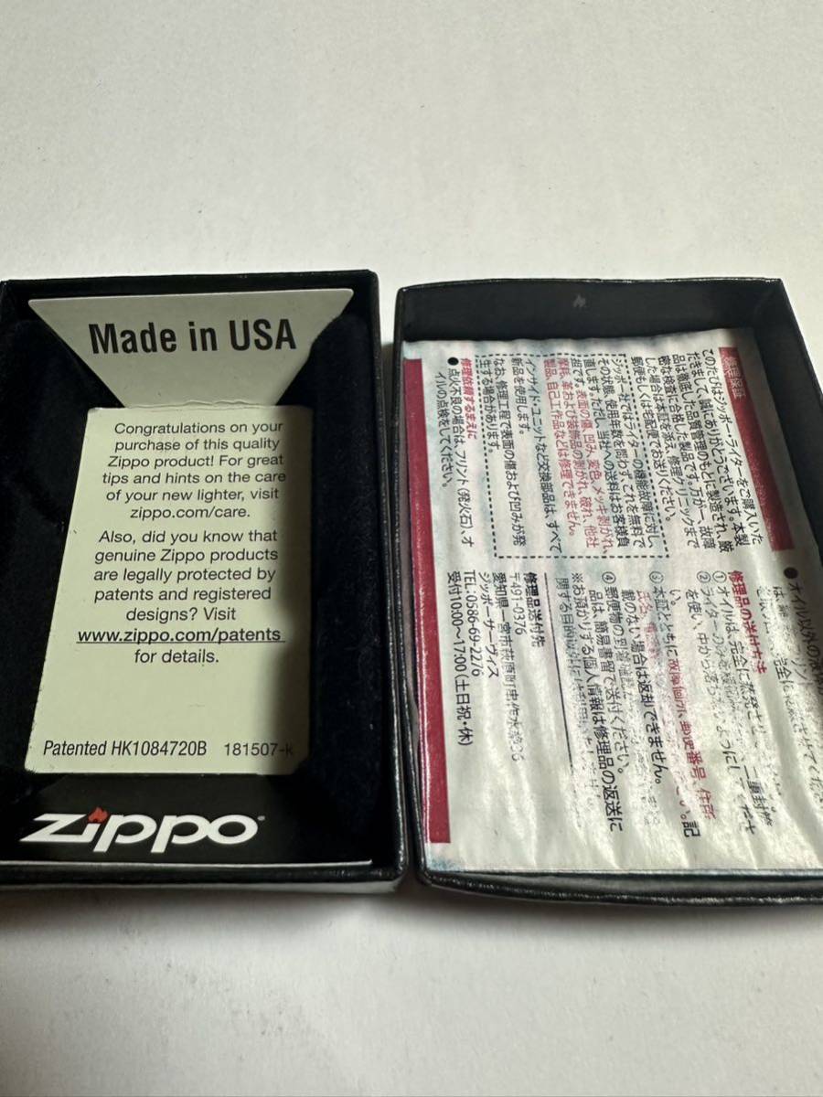 ZIPPO (ジッポ) USA製 オイルライター ケース入り 2018年製 火花確認済 zippo Rock N Roll_画像7