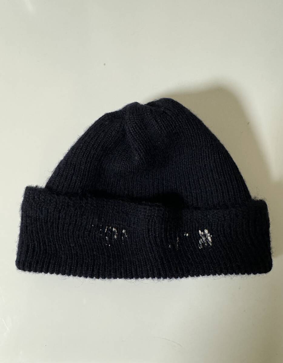 希少 30s Vintage U.S.NAVY Stencil Watch Cap ビンテージ ステンシル ワッチキャップ ウールニット 40s us navy_画像1