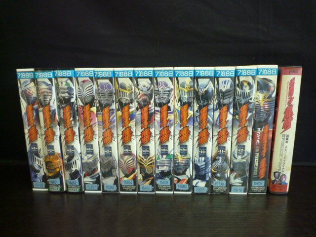 TMC-00358-03 Kamen Rider Dragon Knight all 12 volume special theater version VHS videotape together 14 point * rental 