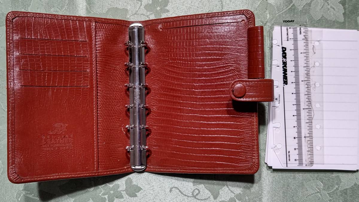 廃番 米国製 DAY RUNNER INC 342-2771 本革 GENUINE LEATHER 廃番 米国製 DAY RUNNER INC 342-2771 本革 GENUINE LEATHER