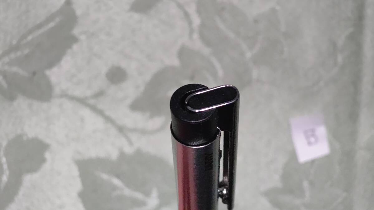 B　企業ノベルティ Renfert（ドイツの歯科用器具製造）　LAMY L205BK　ロゴ ステンレス ボールペン　ブラック　筆記確認