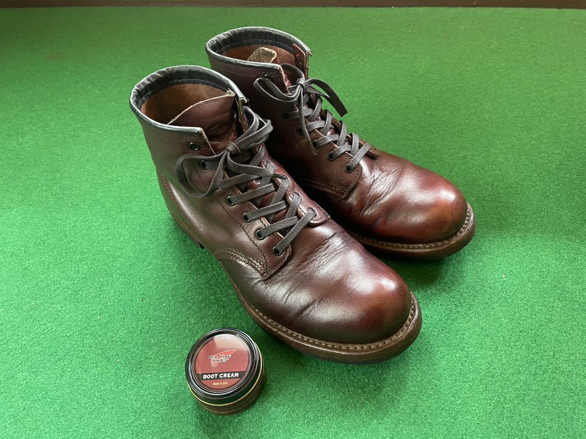 オマケあり 06/13製造年★美品★良品★REDWING レッドウィング ベックマンUS8D(26.0〜26.5)BECKMAN 9011 ブラックチェリー ブーツ_画像2