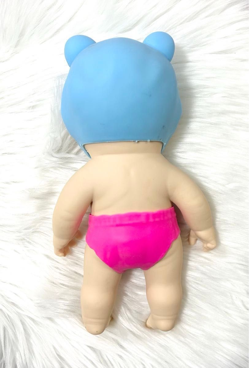 【新品未使用】アグリーベイビーズ スクイーズ　赤ちゃん　ビッグ　水色　ピンク おもちゃ