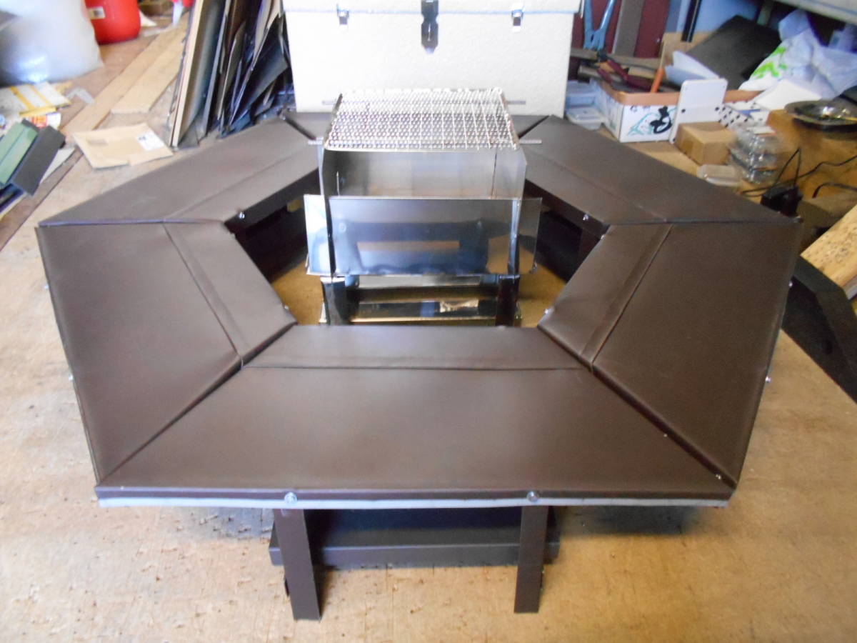 ヘキサテーブル 箱型焚き火台M 収納ボックス セット 6角/焚き火 ヘキサテーブル 箱型焚き火台M 収納ボックス セット 6角/焚き火