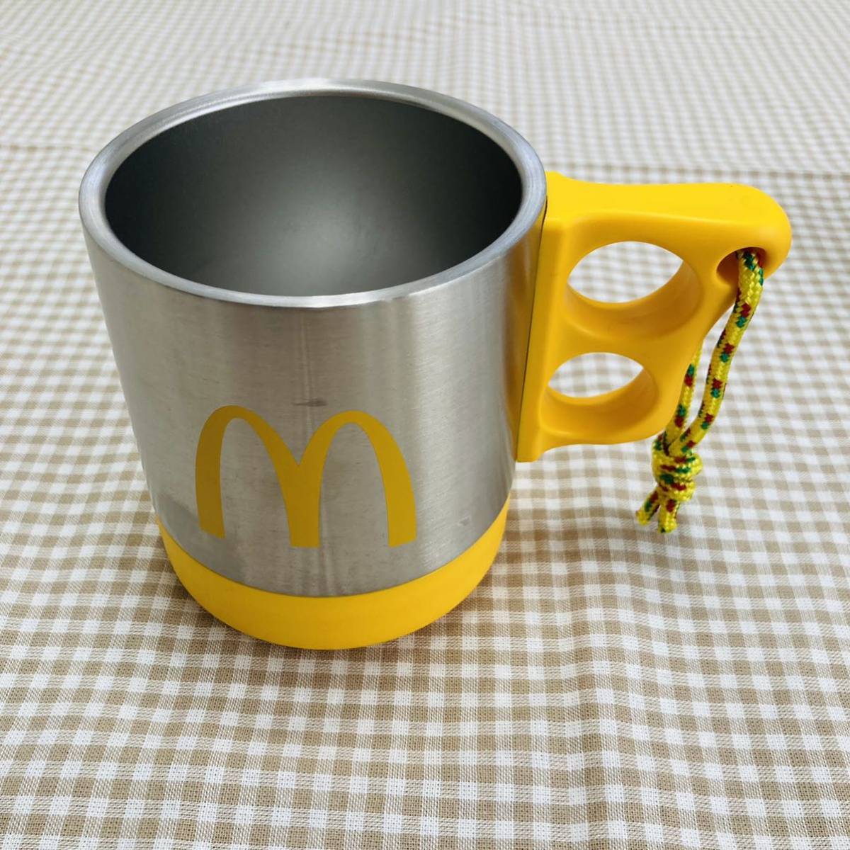 マクドナルド/CHUMS チャムス/4点セット/マグカップ/ミニショルダーバッグ/ジッパーポーチ/クリーナークロス/McDonald /マック/福袋/2023_画像3