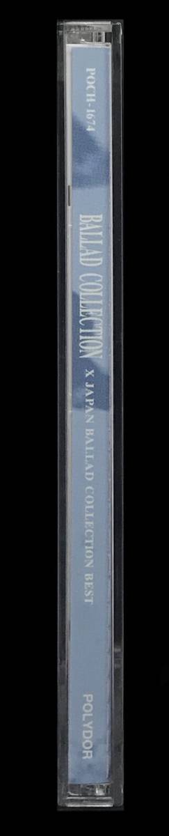 「X JAPAN BALLAD COLLECTION CD１枚組 全１０曲収録」スリーブケース付き 帯無し_画像5