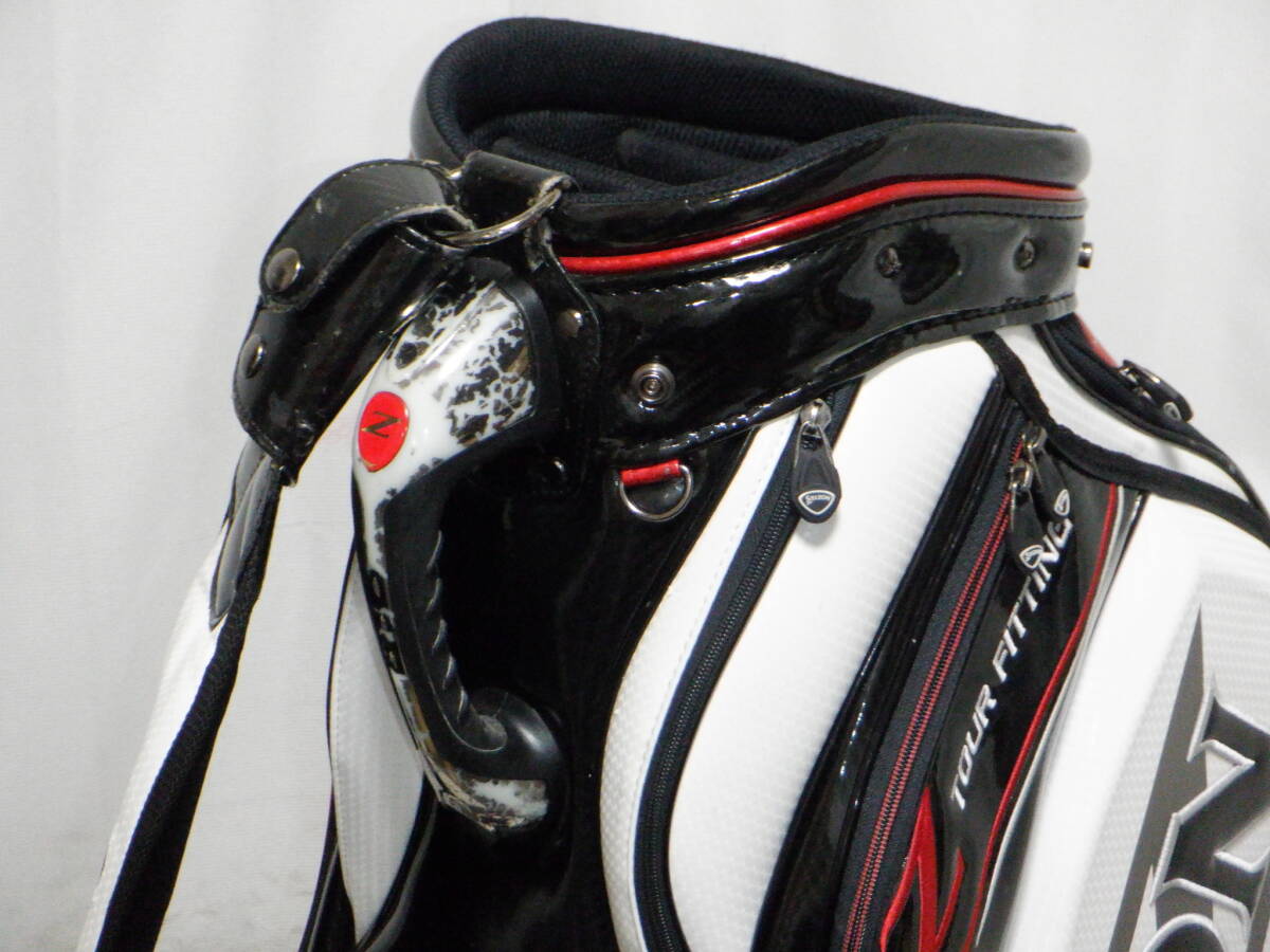 DUNLOP ダンロップ SRIXON Z TOUR FITTING 9.5型★中古★3点式アスリートツアープロモデル (WHxBK)_画像2