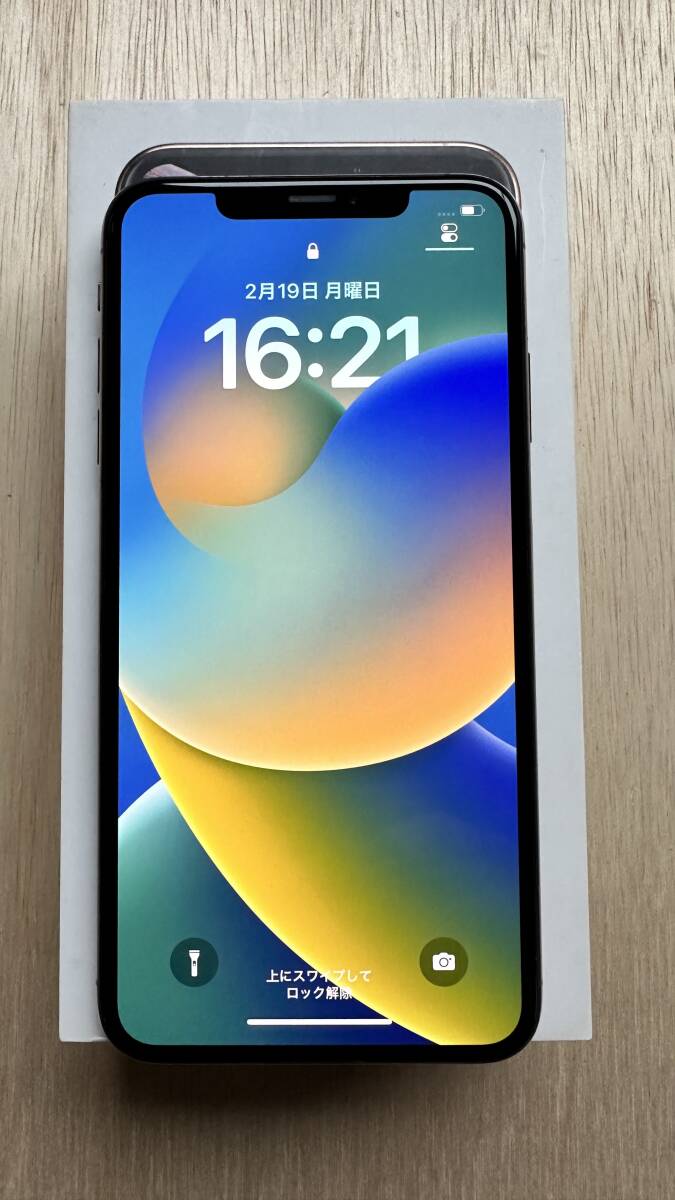 iPhone XS Max 512GB ゴールド 中古_画像1