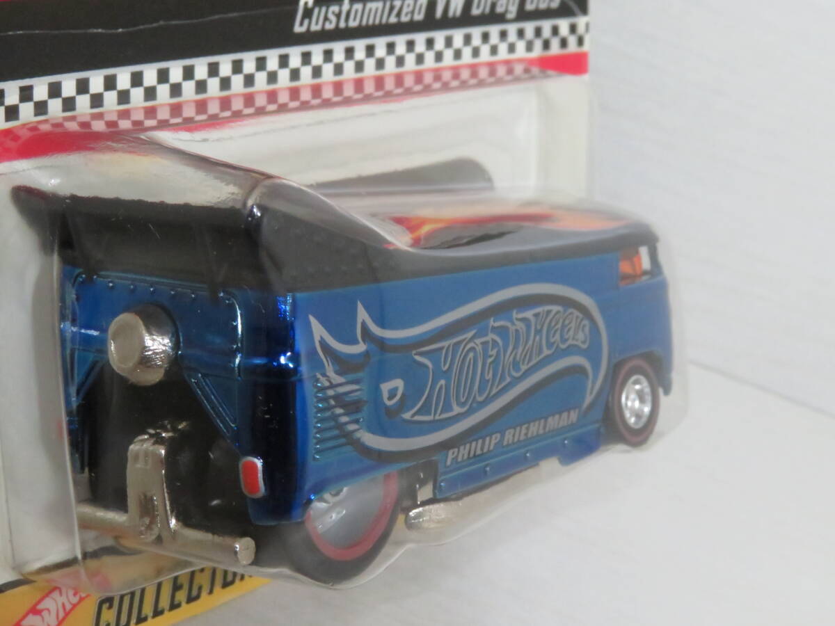 Customized VW Drag Bus　ワーゲンバス　PHILIP RIEHLMAN 10th ANNIVERSARY　COLLECTORS.COM限定　#019　Hot Wheels　MATTEL_画像4