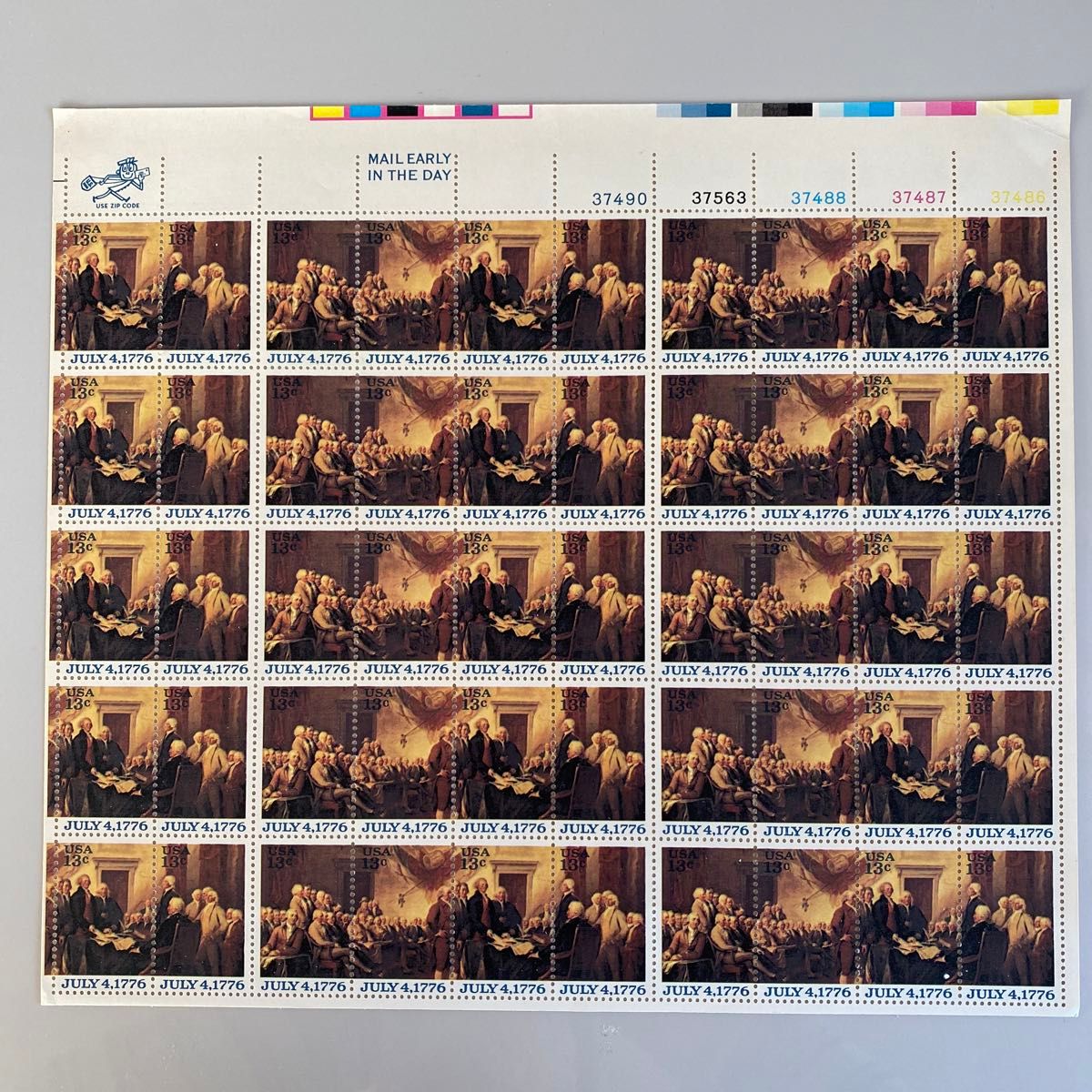 アメリカ記念切手3種シート、小型シート4種②