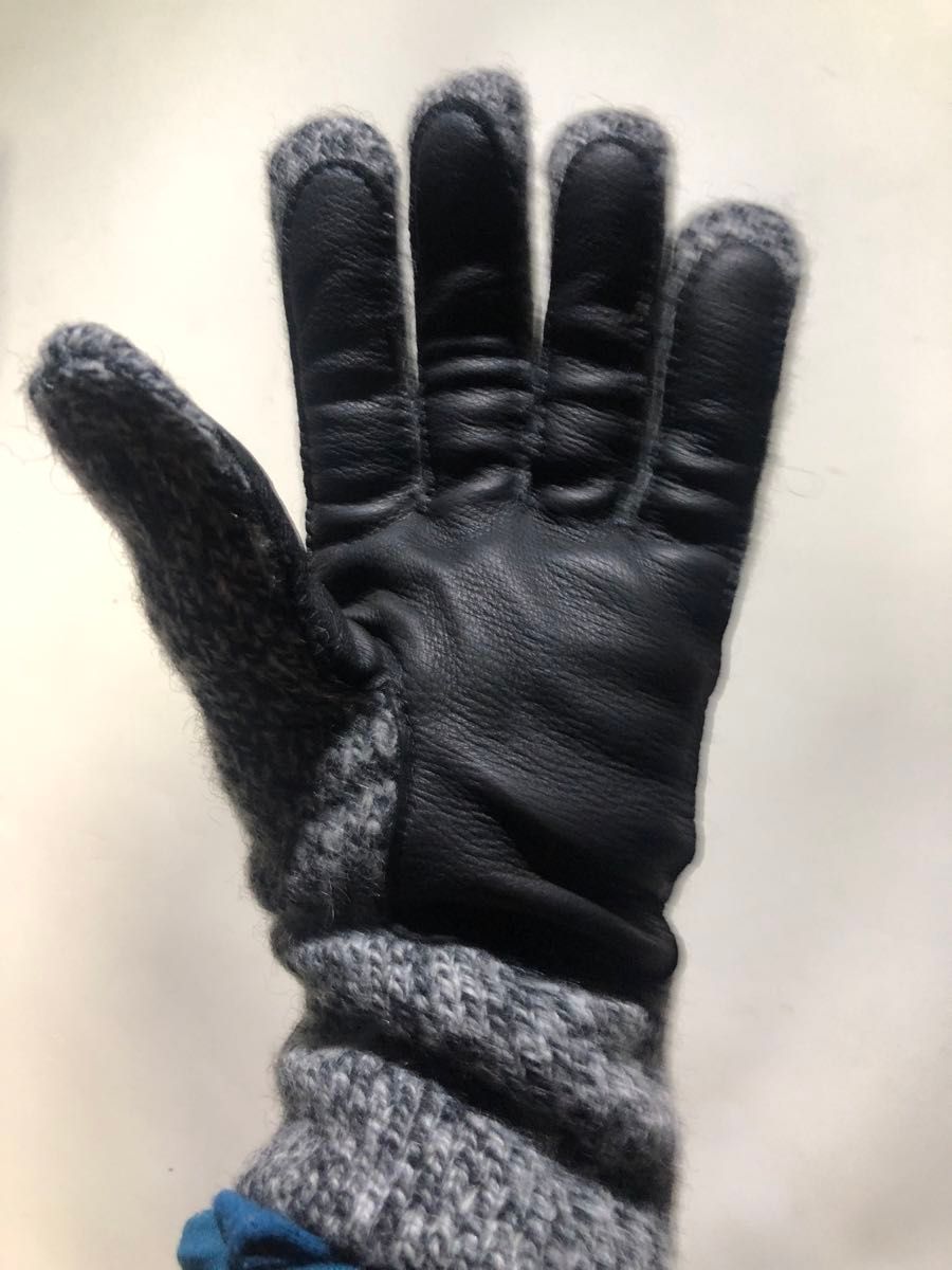 1980s USA デッドストックBRONERウ-ル×ディアスキンビンテージ手袋 