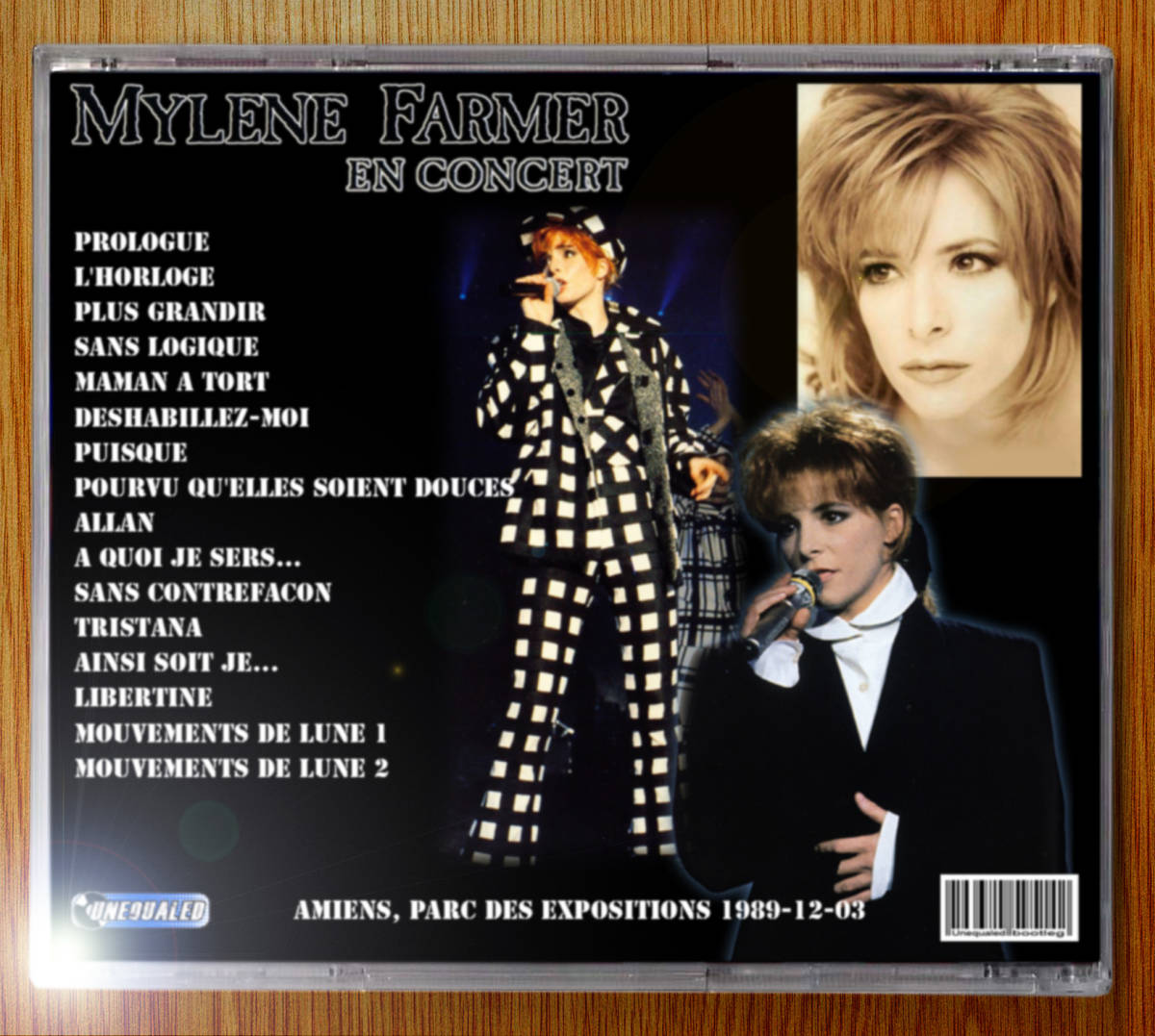 Mylene Farmer 1989-12-03 Parc des Expositions 2CD_画像2
