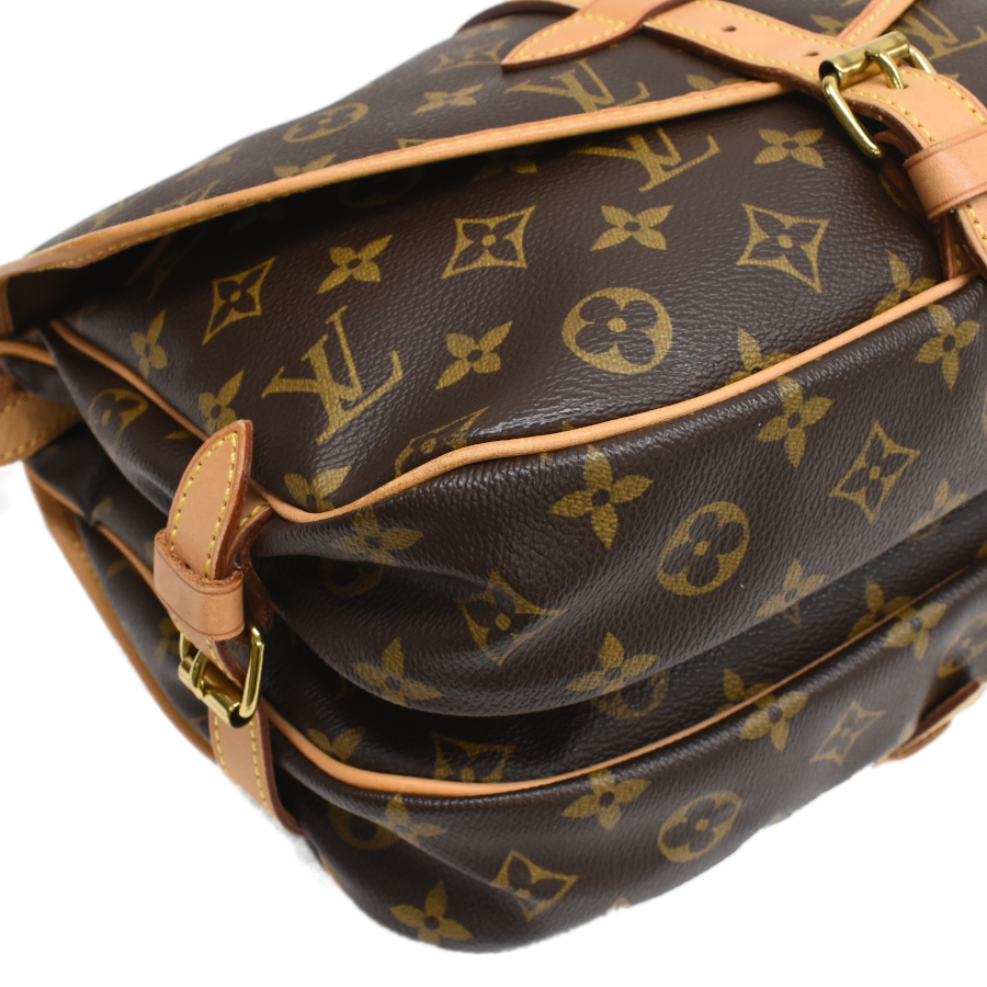 ルイヴィトン ソミュール30 クロスボディ ショルダーバッグ M42256 モノグラム キャンバス LOUIS VUITTON_画像6