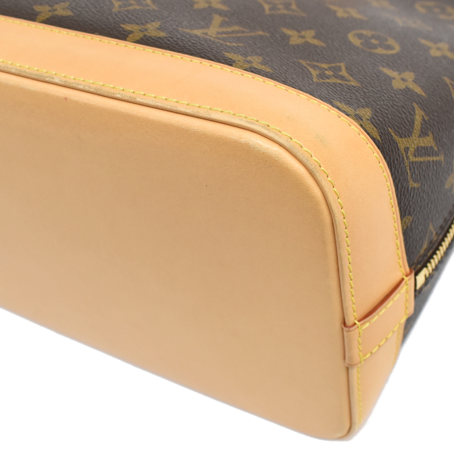 ルイヴィトン アルマ ハンドバッグ M51130 モノグラム ブラウン LOUIS VUITTON Alma 1点限定_画像5