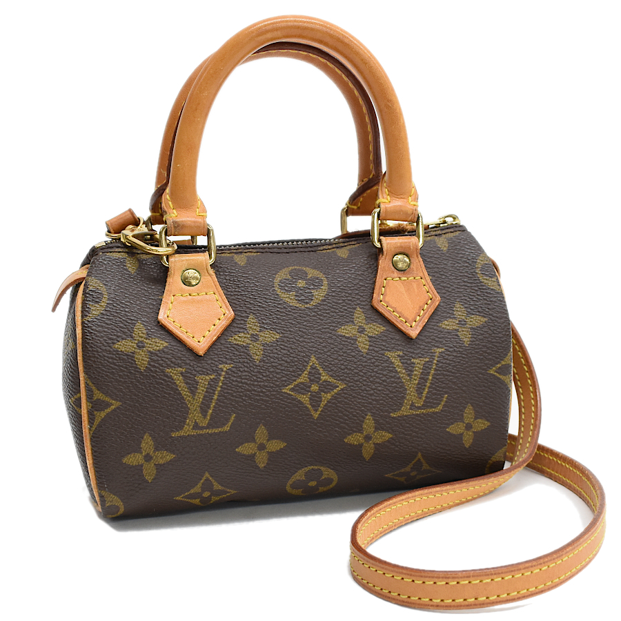 ルイヴィトン ミニスピーディ ハンドバッグ ショルダーバッグ M41534 モノグラム キャンバス LOUIS VUITTON_画像1